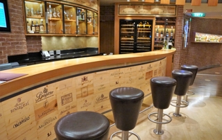 aménagement cave bar